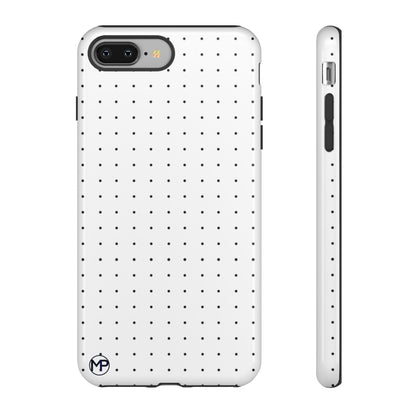White Mini Polka-Dot Dot Tough Phone Case