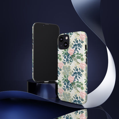 Floral Pattern Phone Case - Tough Cases