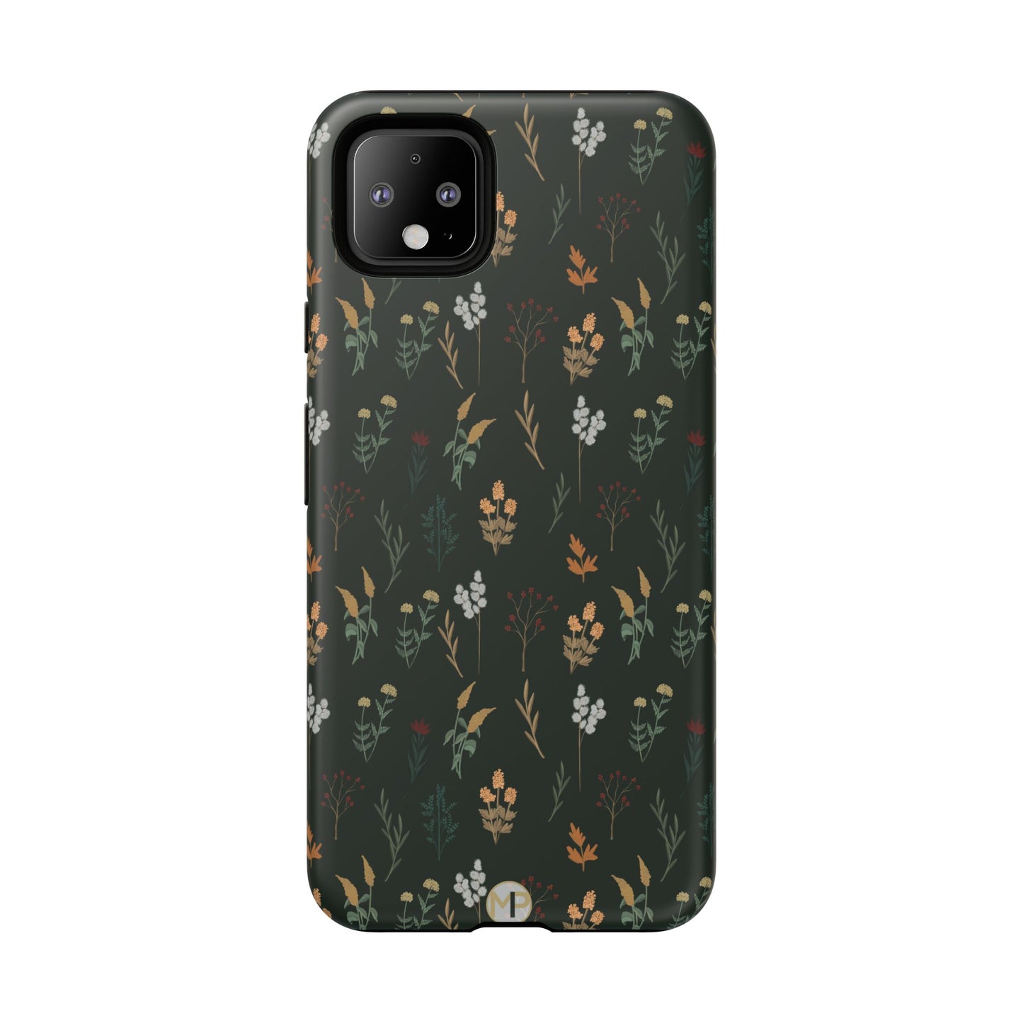 Pressed Floral Tough Phone Case - Durable Design for Nature Lovers