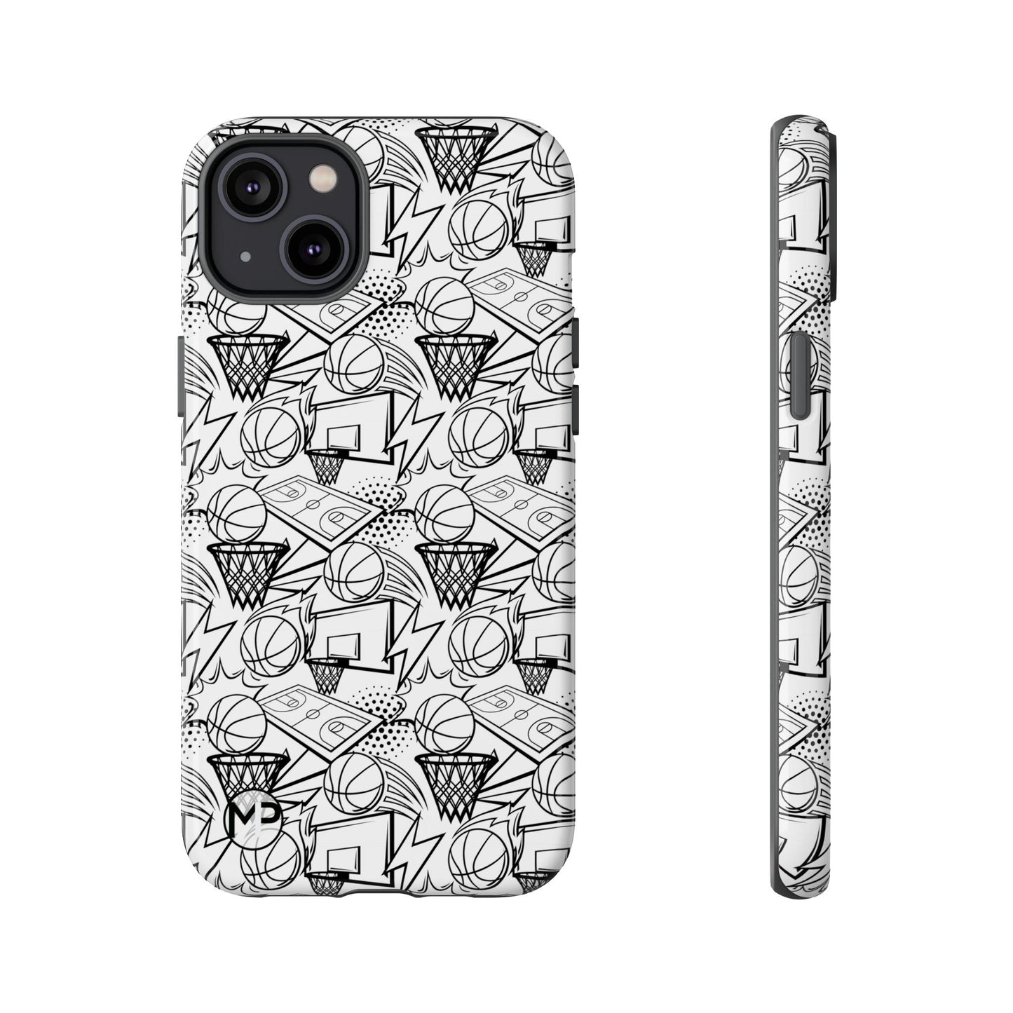 Basketball Doodle Tough Phone Case