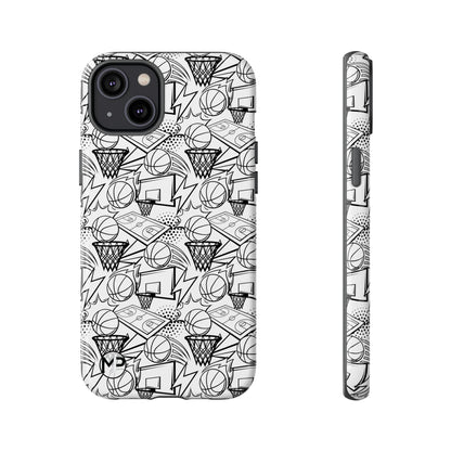 Basketball Doodle Tough Phone Case