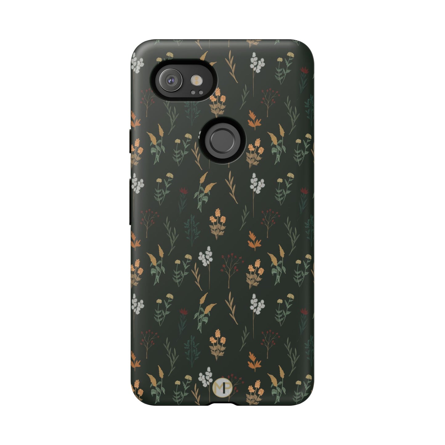 Pressed Floral Tough Phone Case - Durable Design for Nature Lovers