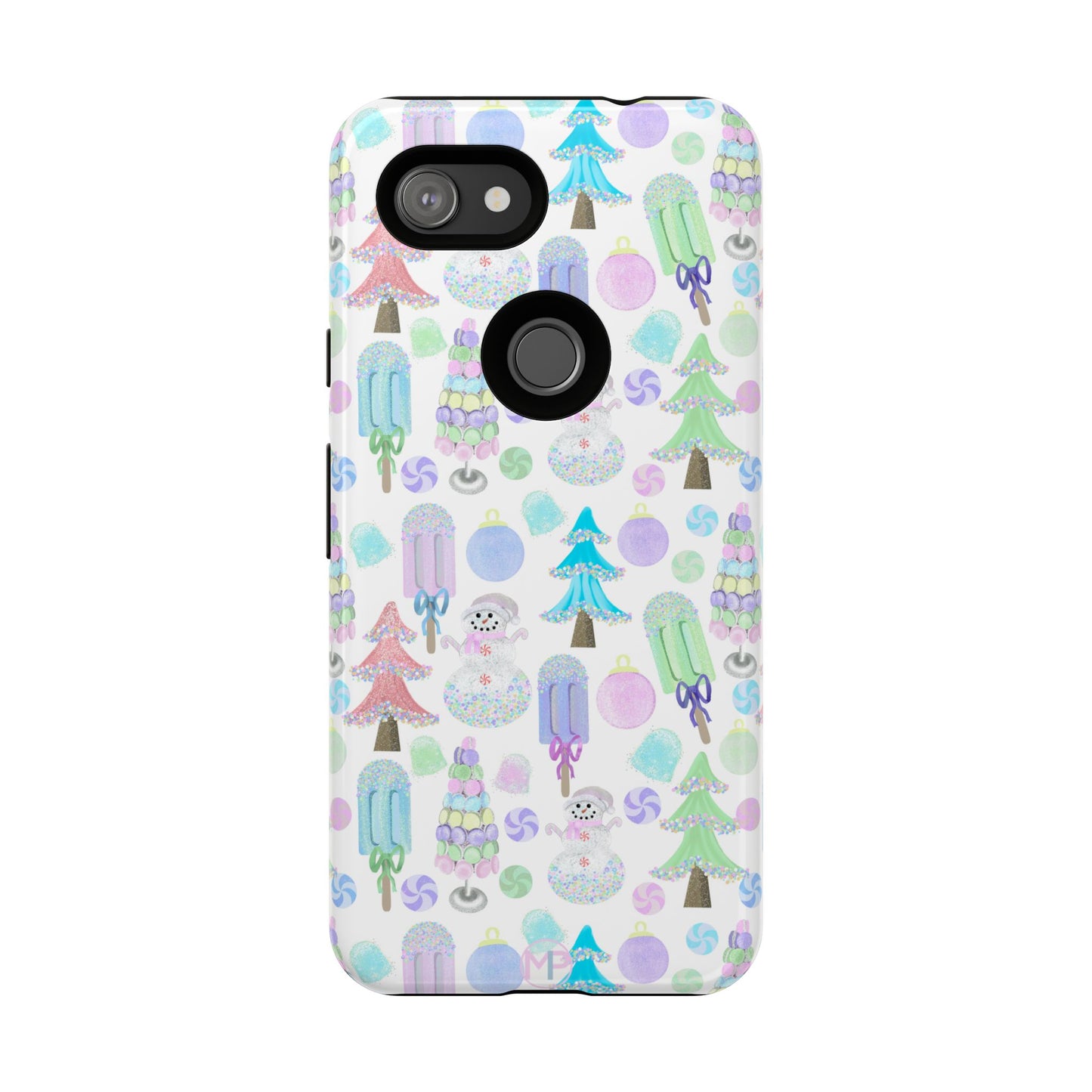 Cute Winter Phone Case, Festive Holiday Design, Tough Phone Cover, Winter Wonderland Case, Christmas Gift for Friends