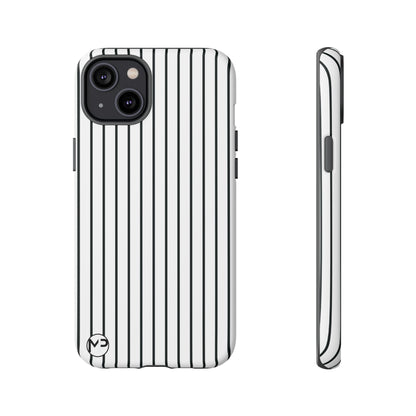 Striped Tough Phone Case — Slim Protective iPhone Cover