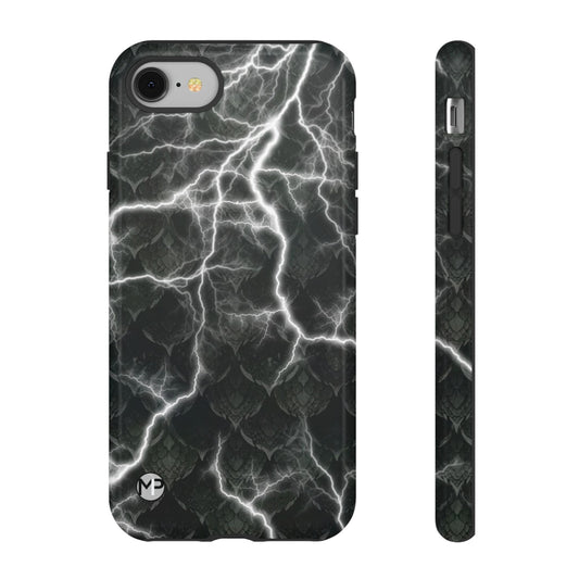 Lightning Dragon Scales Phone Case — Tough Protective iPhone Cover