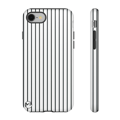 Striped Tough Phone Case — Slim Protective iPhone Cover