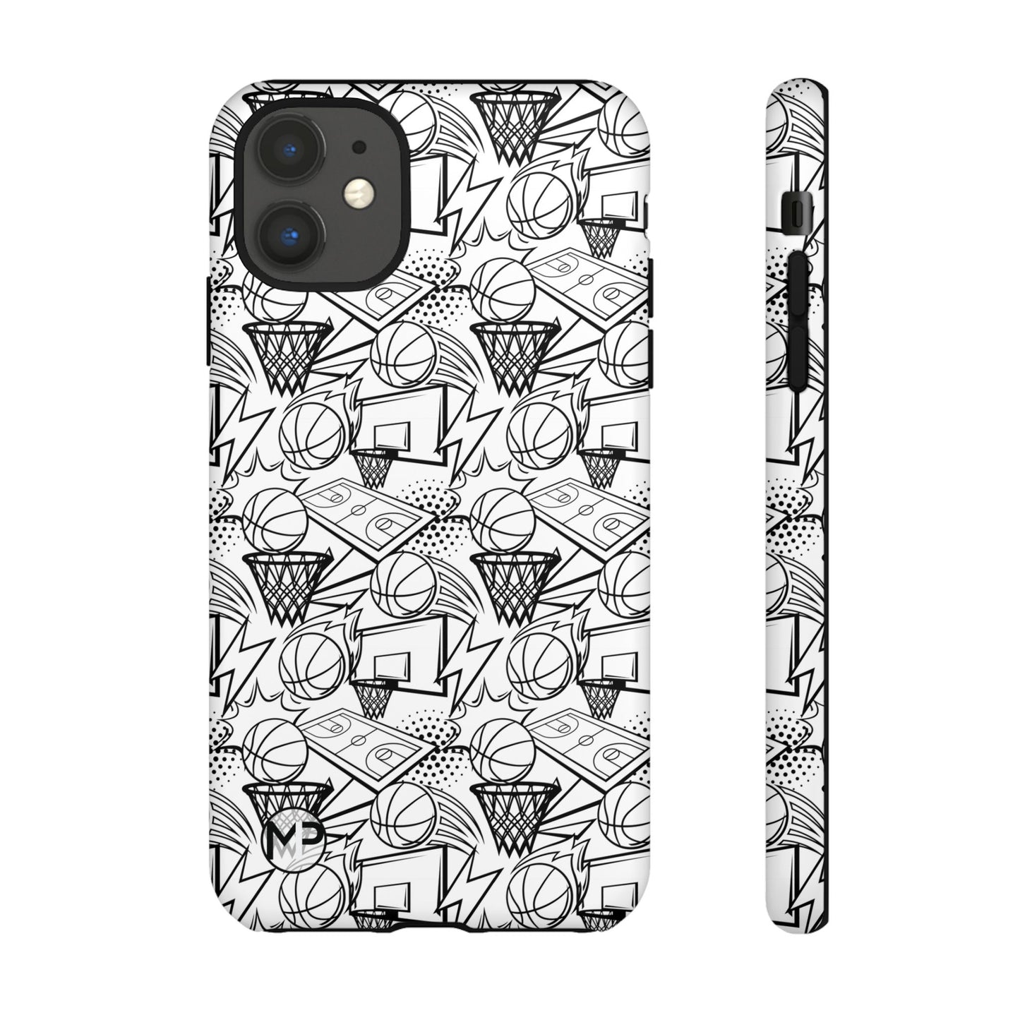 Basketball Doodle Tough Phone Case