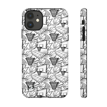 Basketball Doodle Tough Phone Case