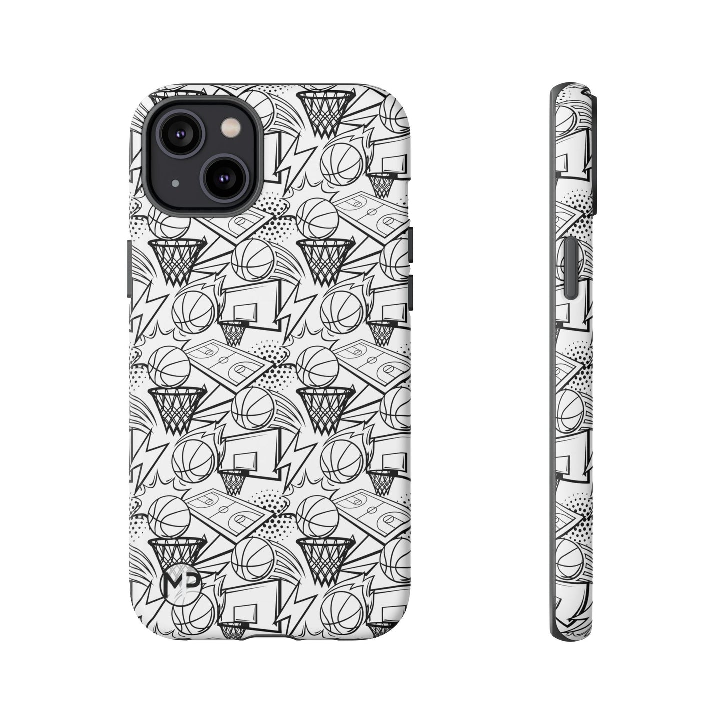 Basketball Doodle Tough Phone Case