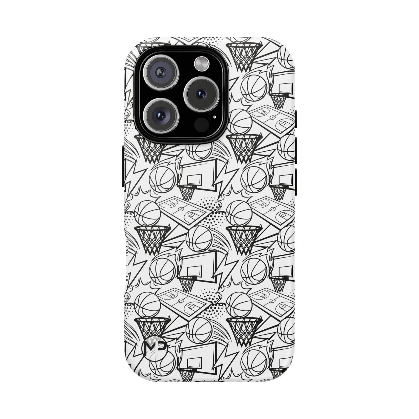 Basketball Doodle Tough Phone Case