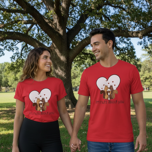 "I'm Nuts About You" Valentine Tee