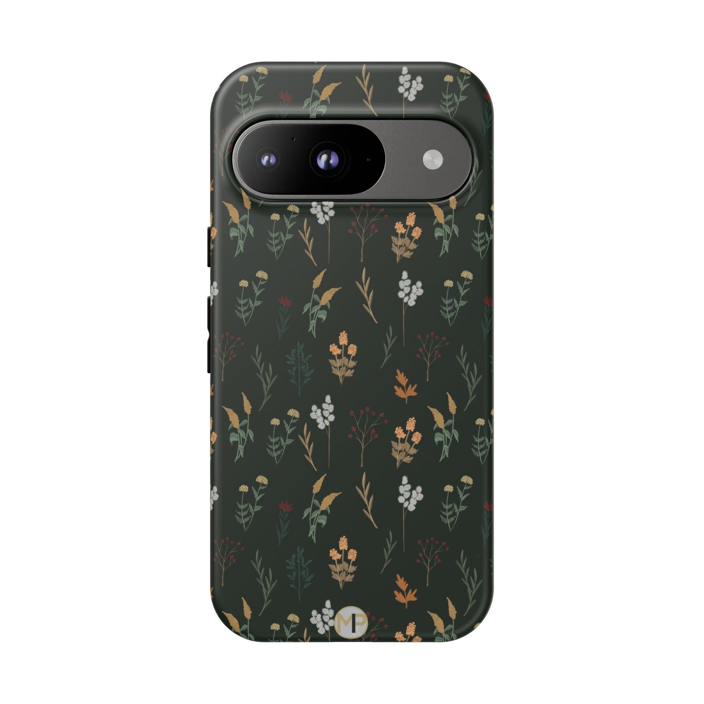 Pressed Floral Tough Phone Case - Durable Design for Nature Lovers