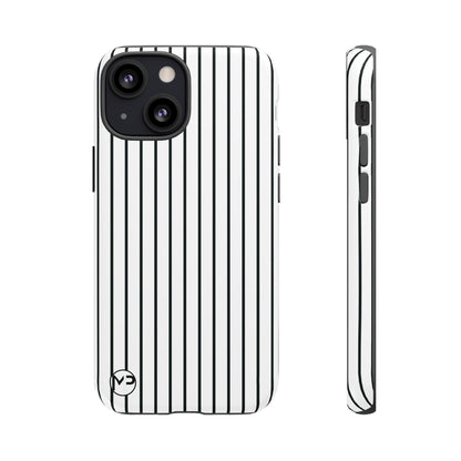 Striped Tough Phone Case — Slim Protective iPhone Cover