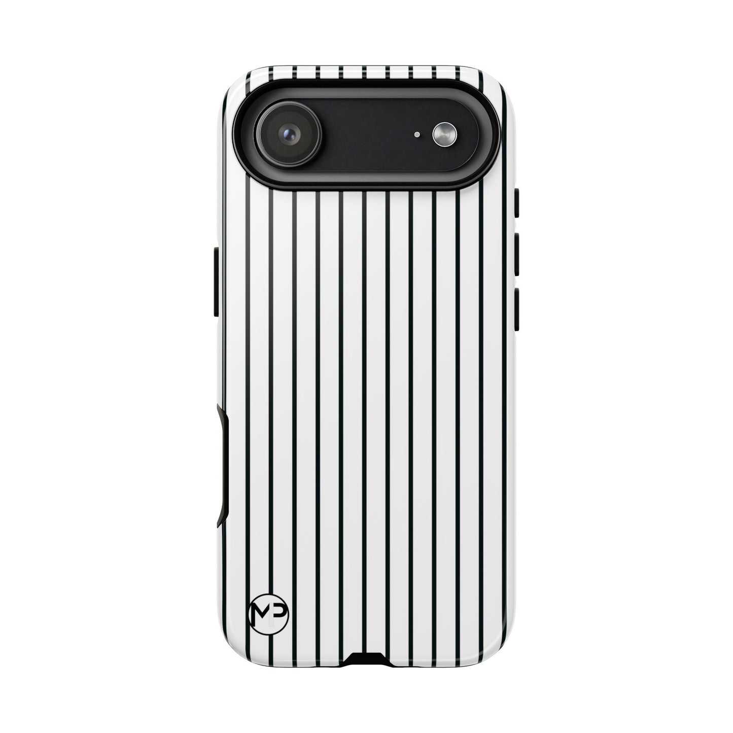 Striped Tough Phone Case — Slim Protective iPhone Cover