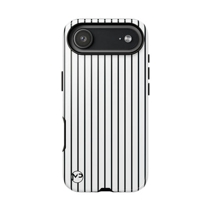 Striped Tough Phone Case — Slim Protective iPhone Cover
