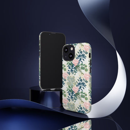 Floral Pattern Phone Case - Tough Cases