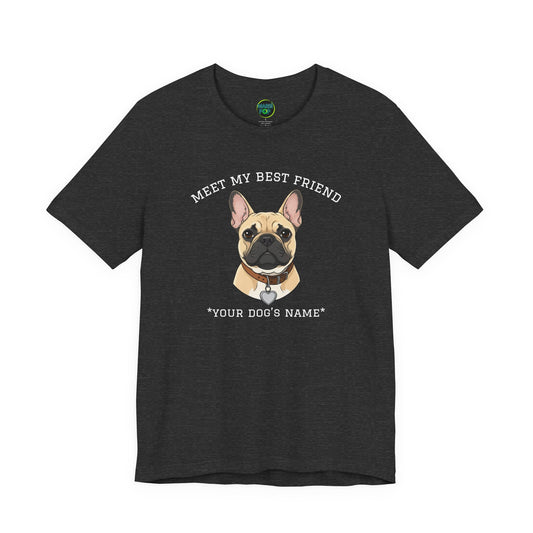 French Bulldog Personalized Dog T-Shirt