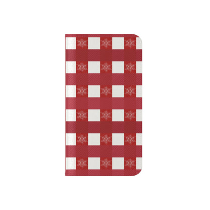 Red Buffalo Plaid Holiday Wallet Phone Case