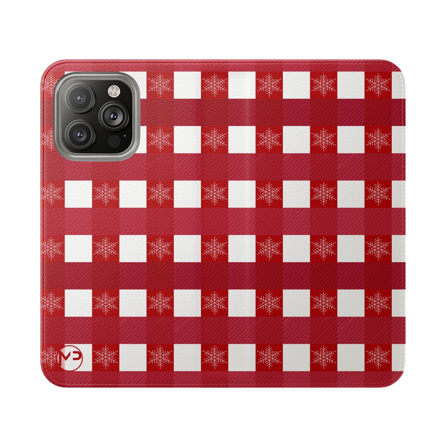 Red Buffalo Plaid Holiday Wallet Phone Case