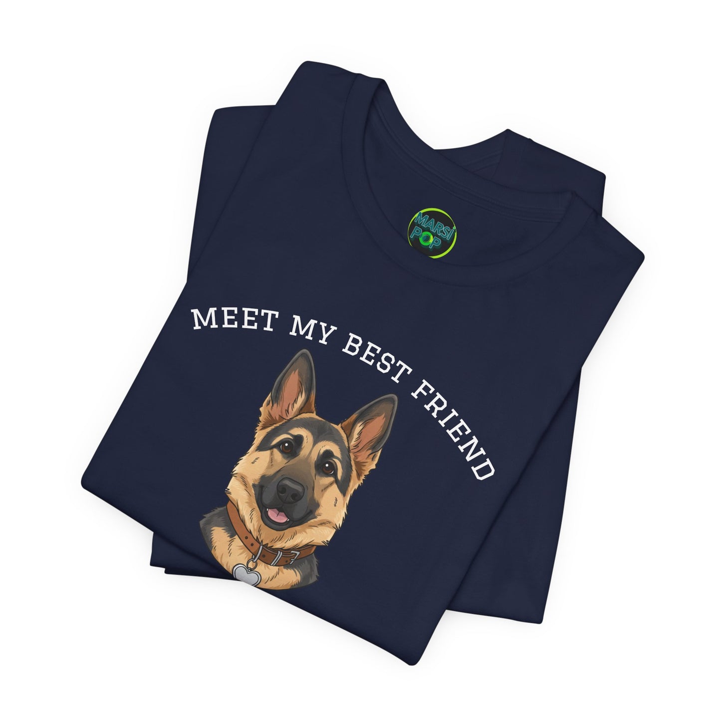 German Shepherd Personalized Dog T-Shirt