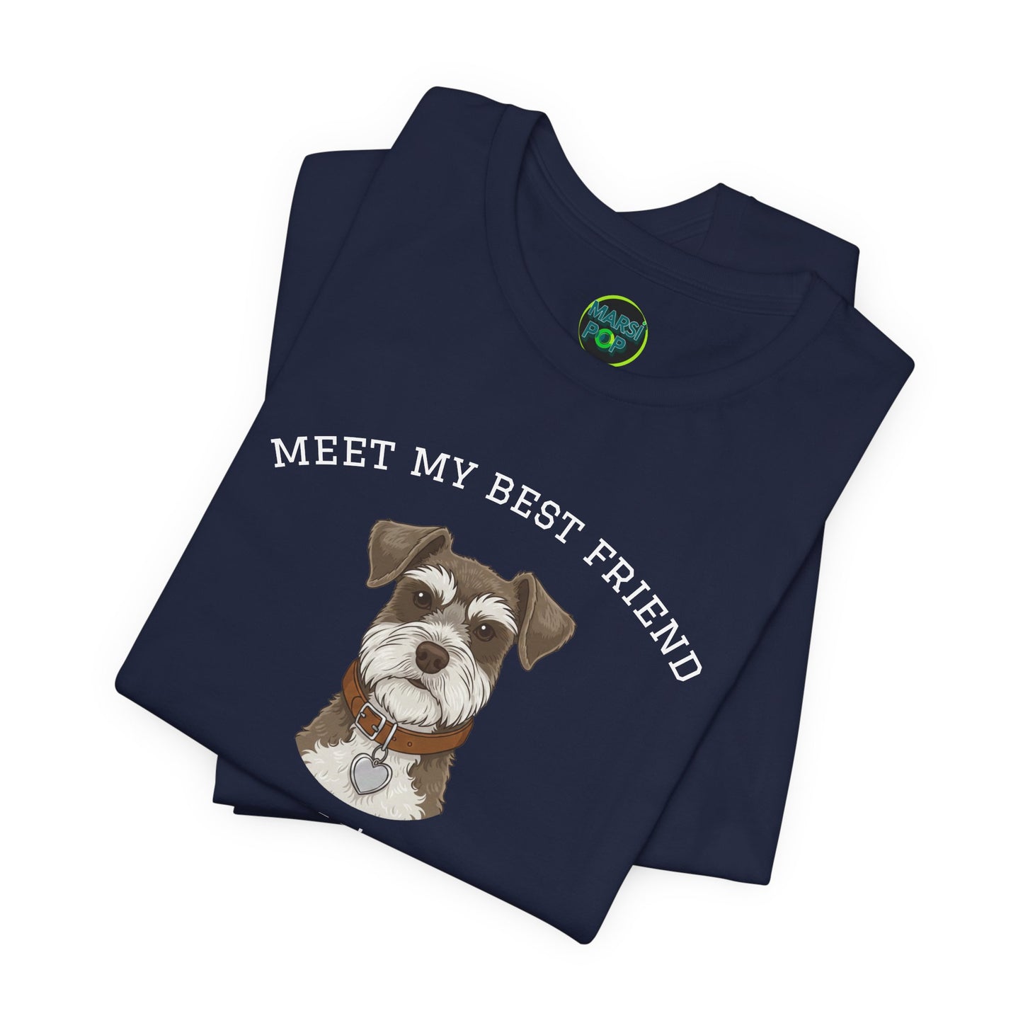 Teacup Schnauzer Personalized Dog T-Shirt