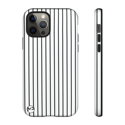 Striped Tough Phone Case — Slim Protective iPhone Cover