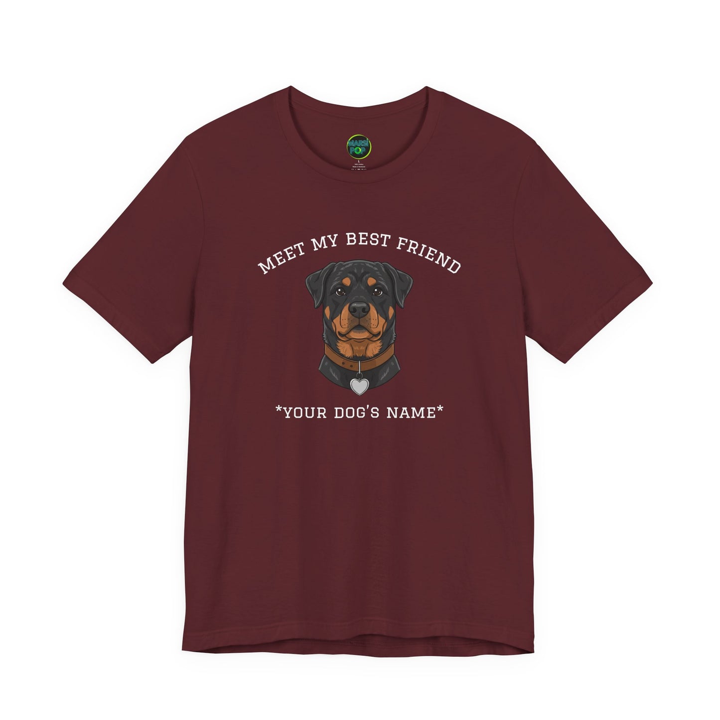 Rottweiler Personalized Dog T-Shirt