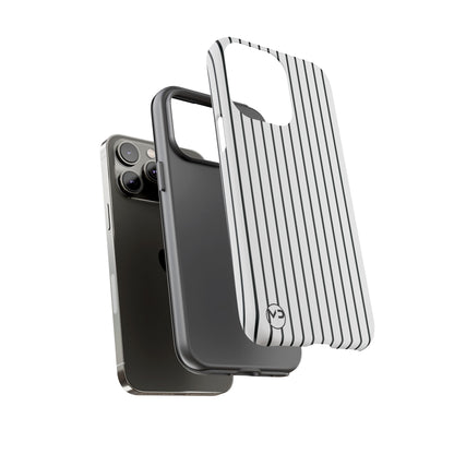 Striped Tough Phone Case — Slim Protective iPhone Cover
