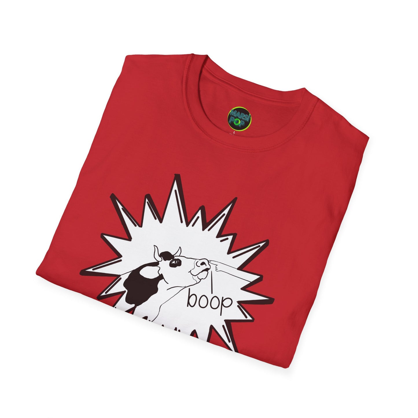Cow boop Unisex Softstyle T-Shirt