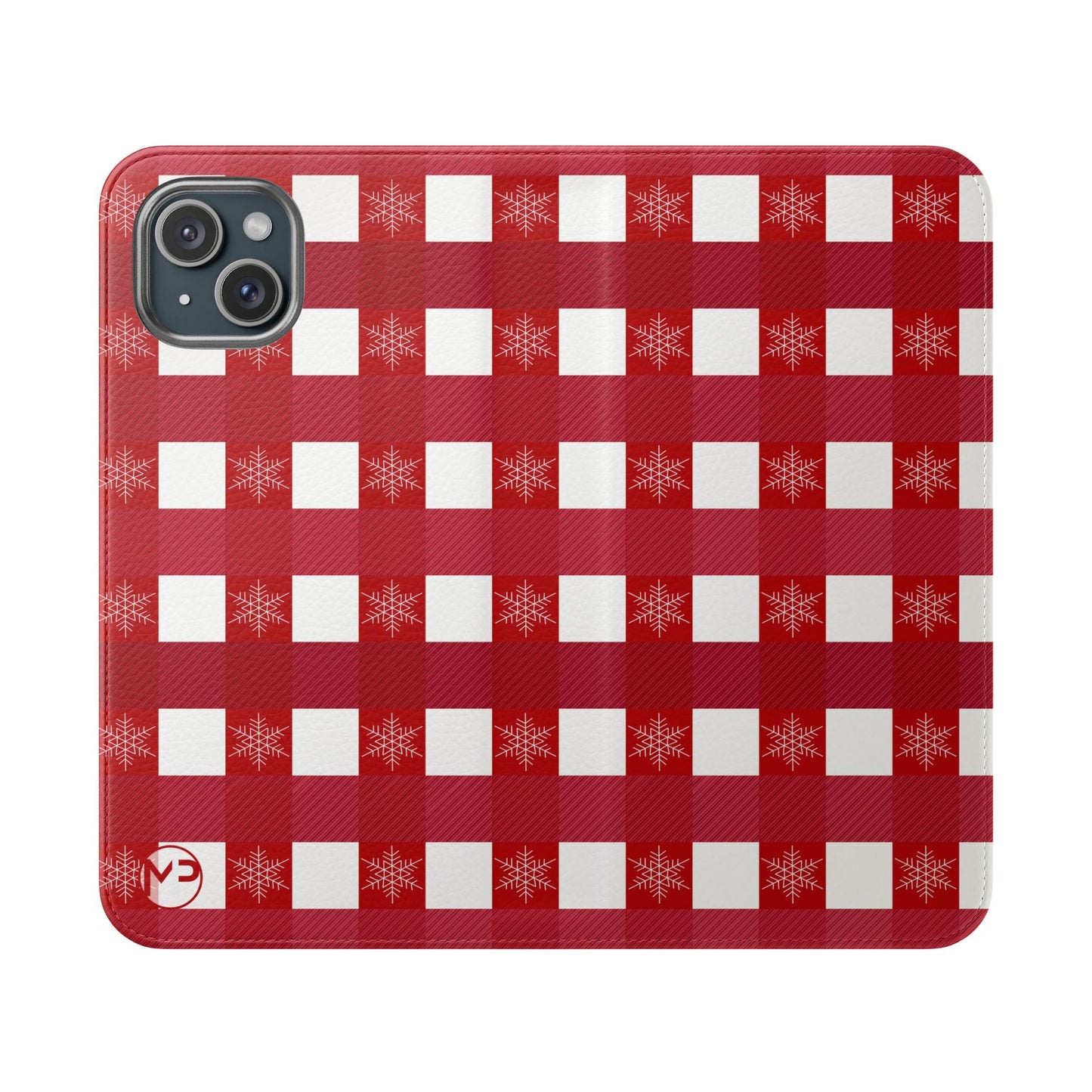 Red Buffalo Plaid Holiday Wallet Phone Case