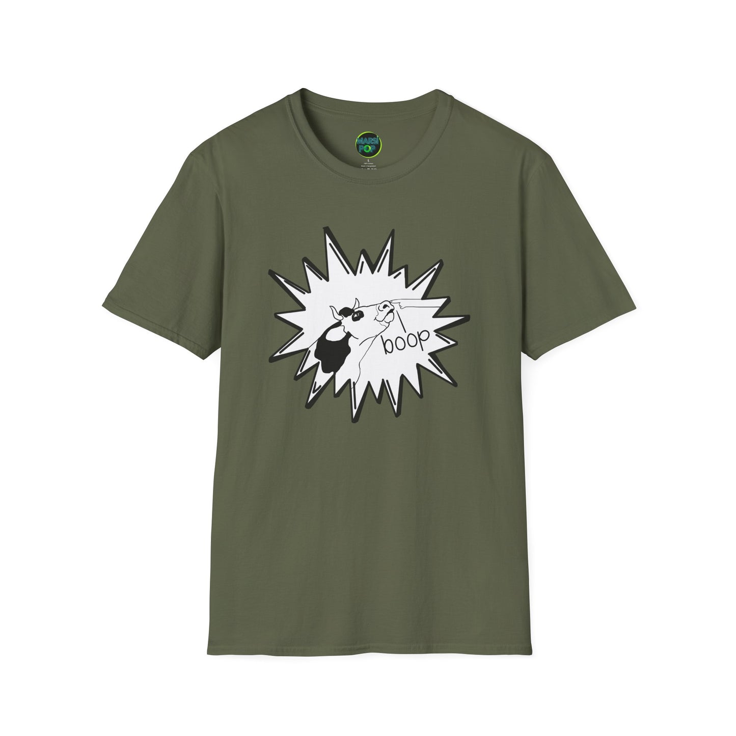 Cow boop Unisex Softstyle T-Shirt