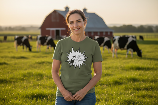 Cow boop Unisex Softstyle T-Shirt