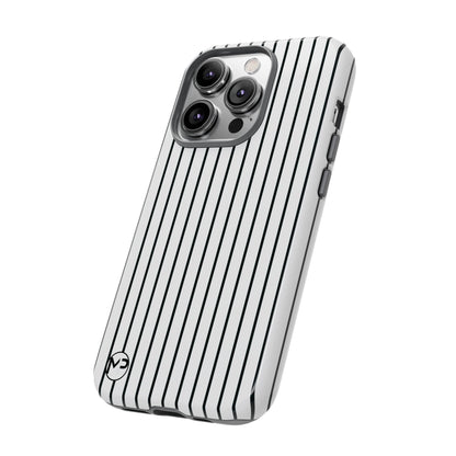 Striped Tough Phone Case — Slim Protective iPhone Cover
