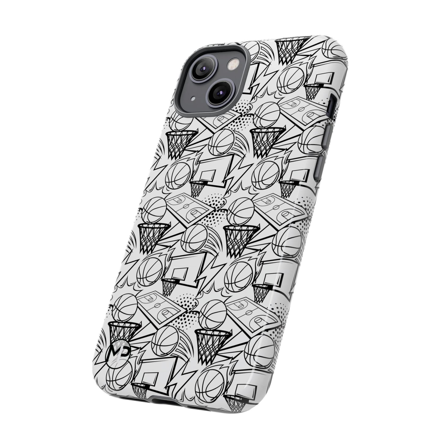Basketball Doodle Tough Phone Case