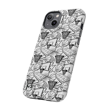 Basketball Doodle Tough Phone Case
