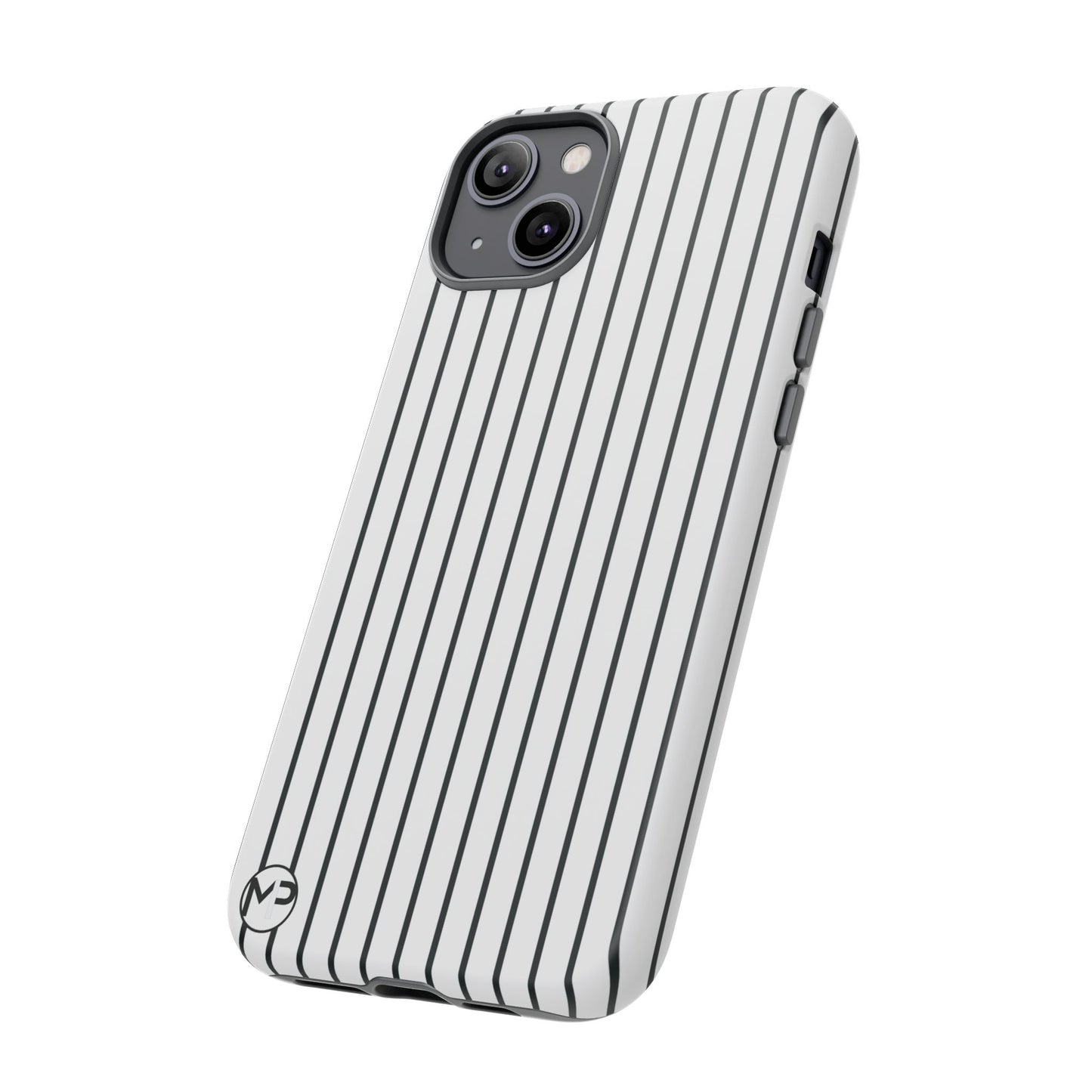 Striped Tough Phone Case — Slim Protective iPhone Cover