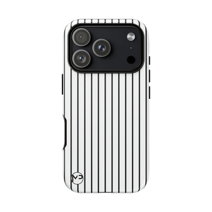Striped Tough Phone Case — Slim Protective iPhone Cover