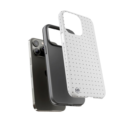 White Mini Polka-Dot Dot Tough Phone Case