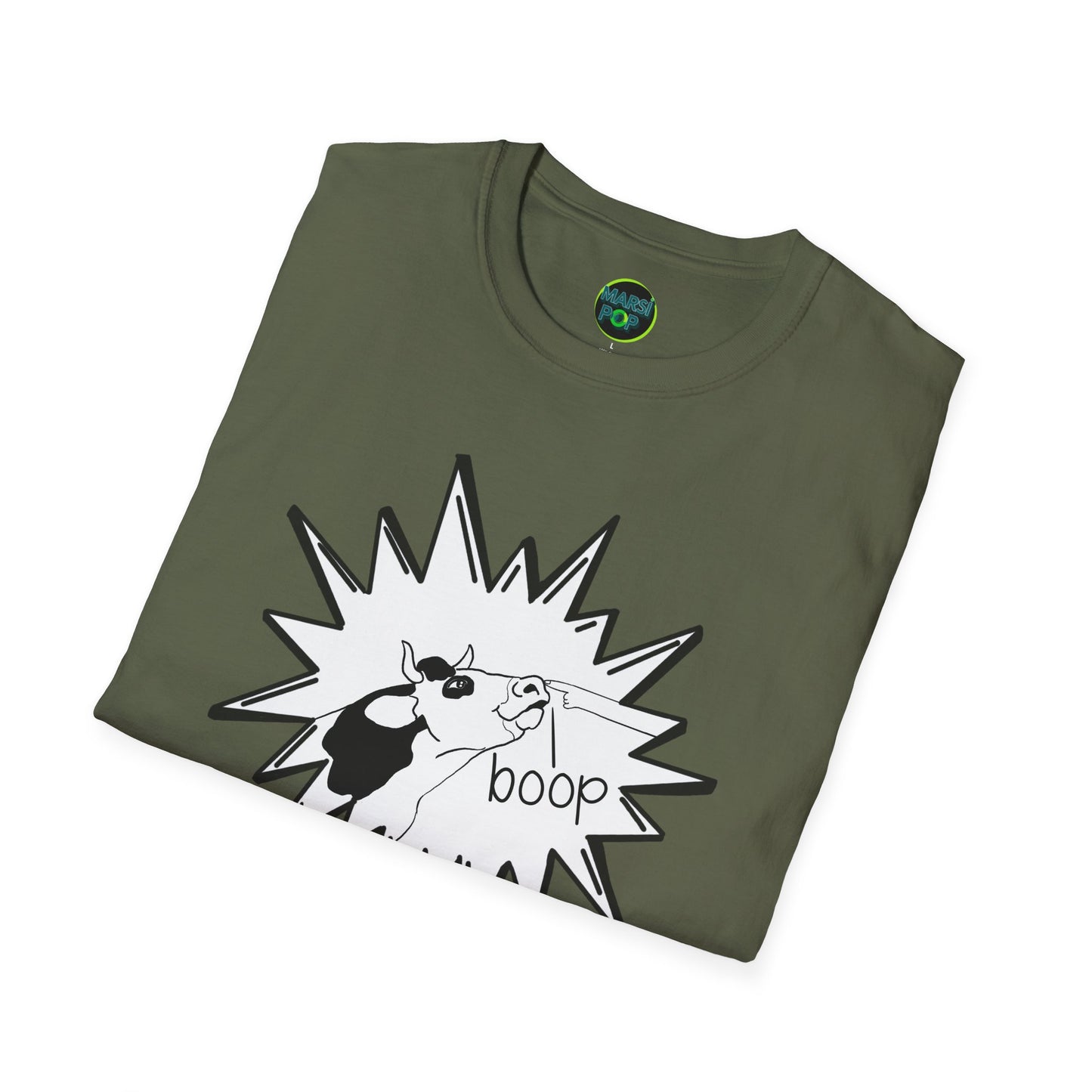 Cow boop Unisex Softstyle T-Shirt