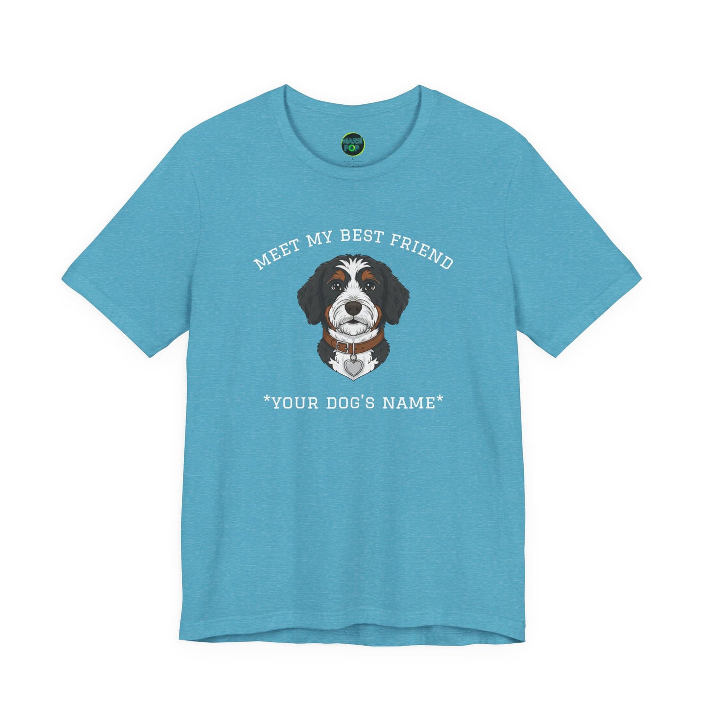 Bernadoodle Personalized Dog T-Shirt