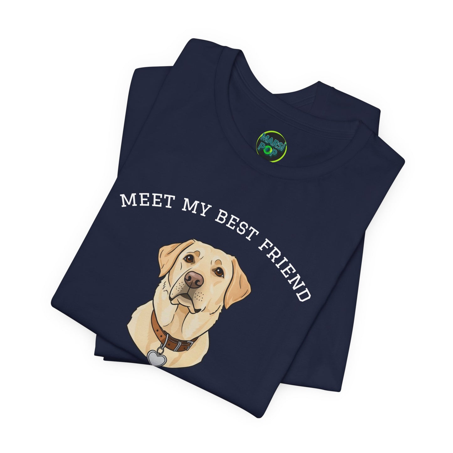 Yellow Labrador Personalized Dog T-Shirt