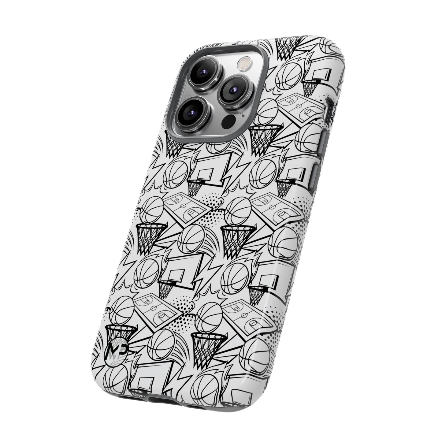 Basketball Doodle Tough Phone Case
