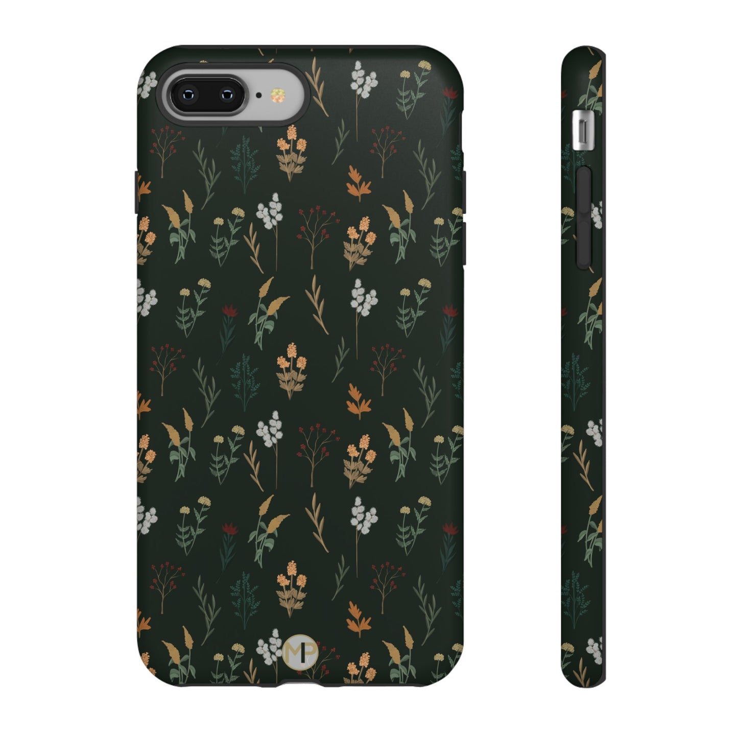 Pressed Floral Tough Phone Case - Durable Design for Nature Lovers