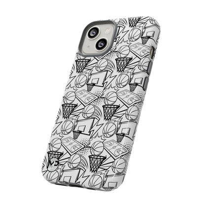 Basketball Doodle Tough Phone Case