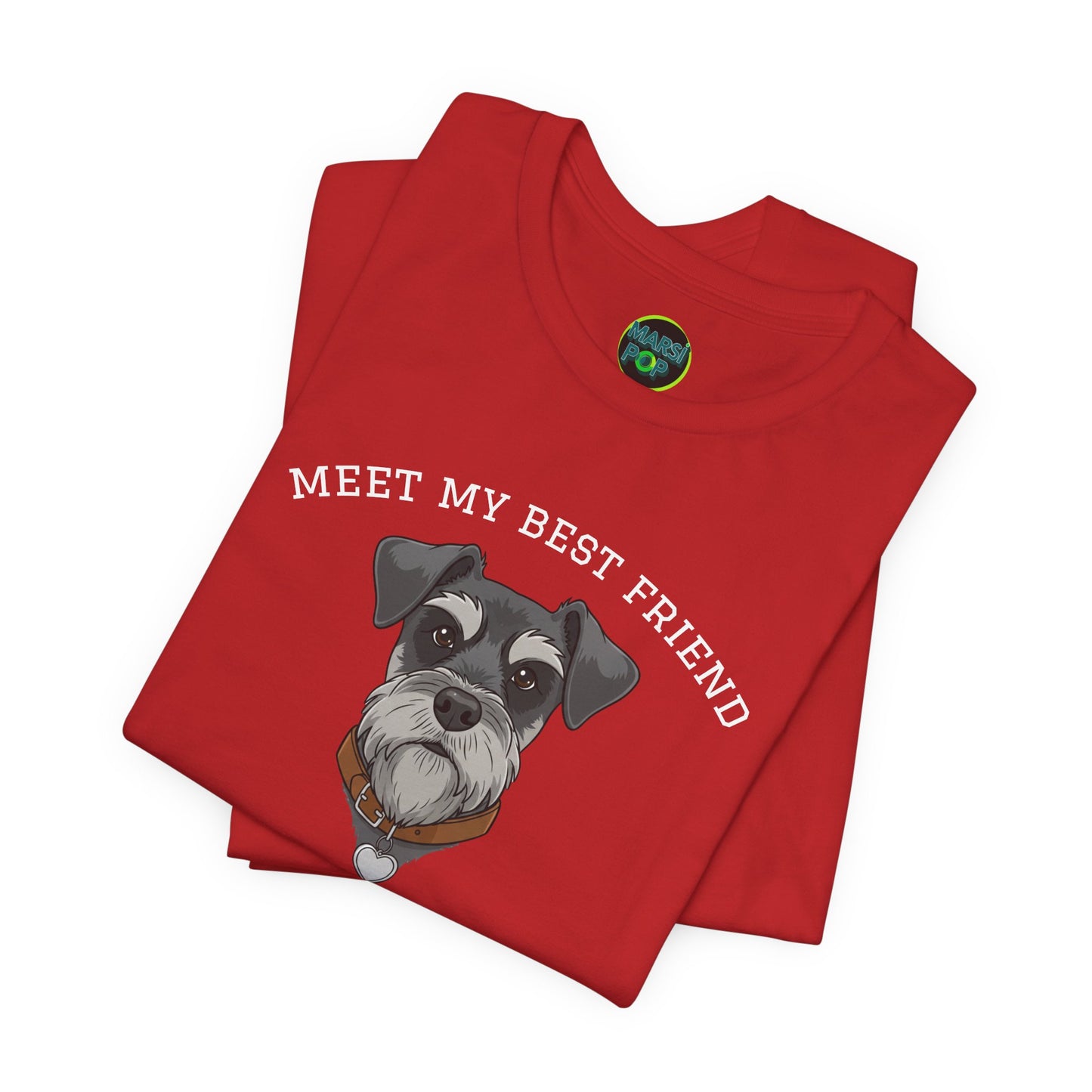 Schnauzer Personalized Dog T-Shirt