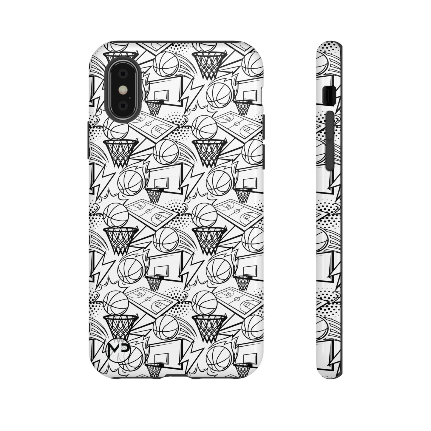 Basketball Doodle Tough Phone Case