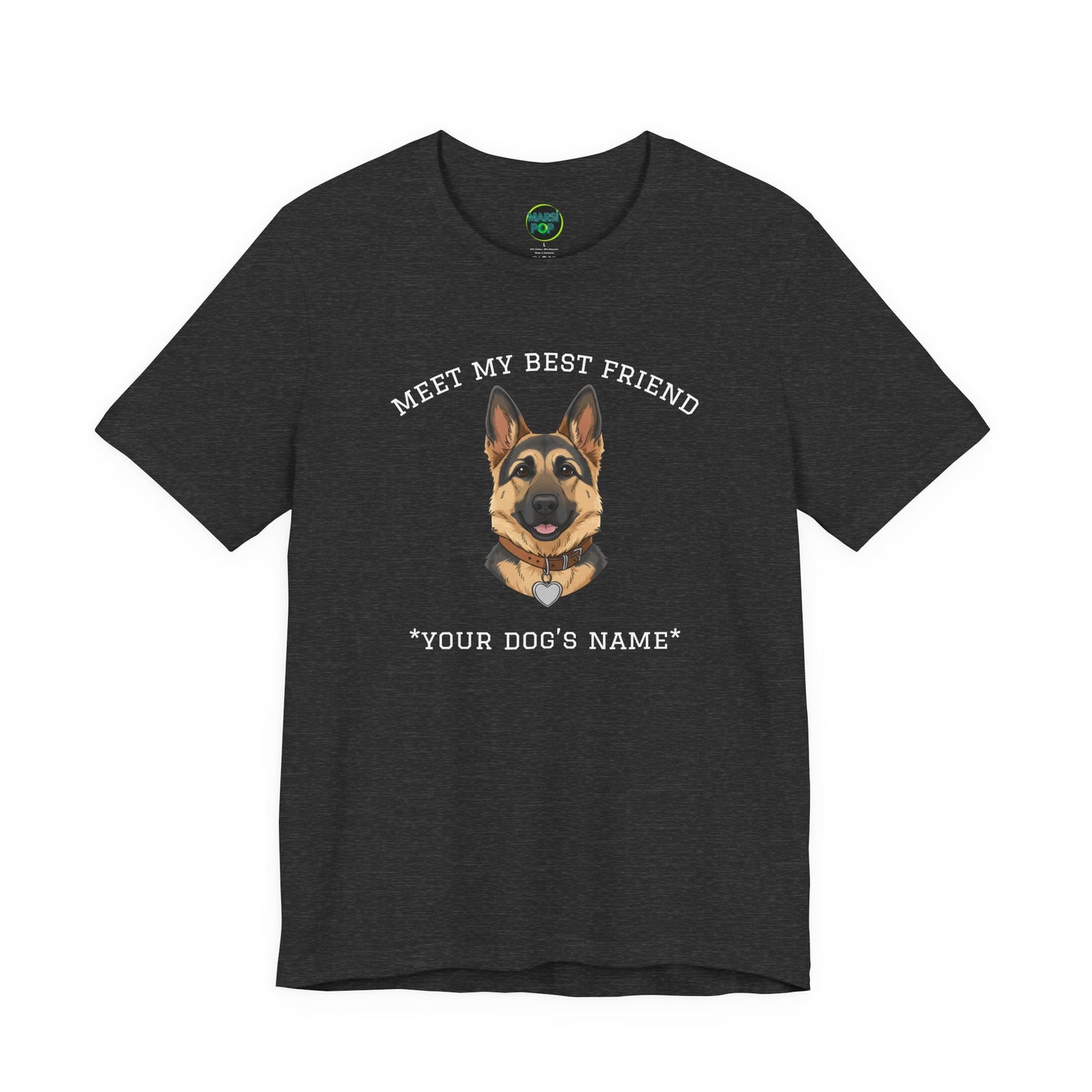 German Shepherd Personalized Dog T-Shirt