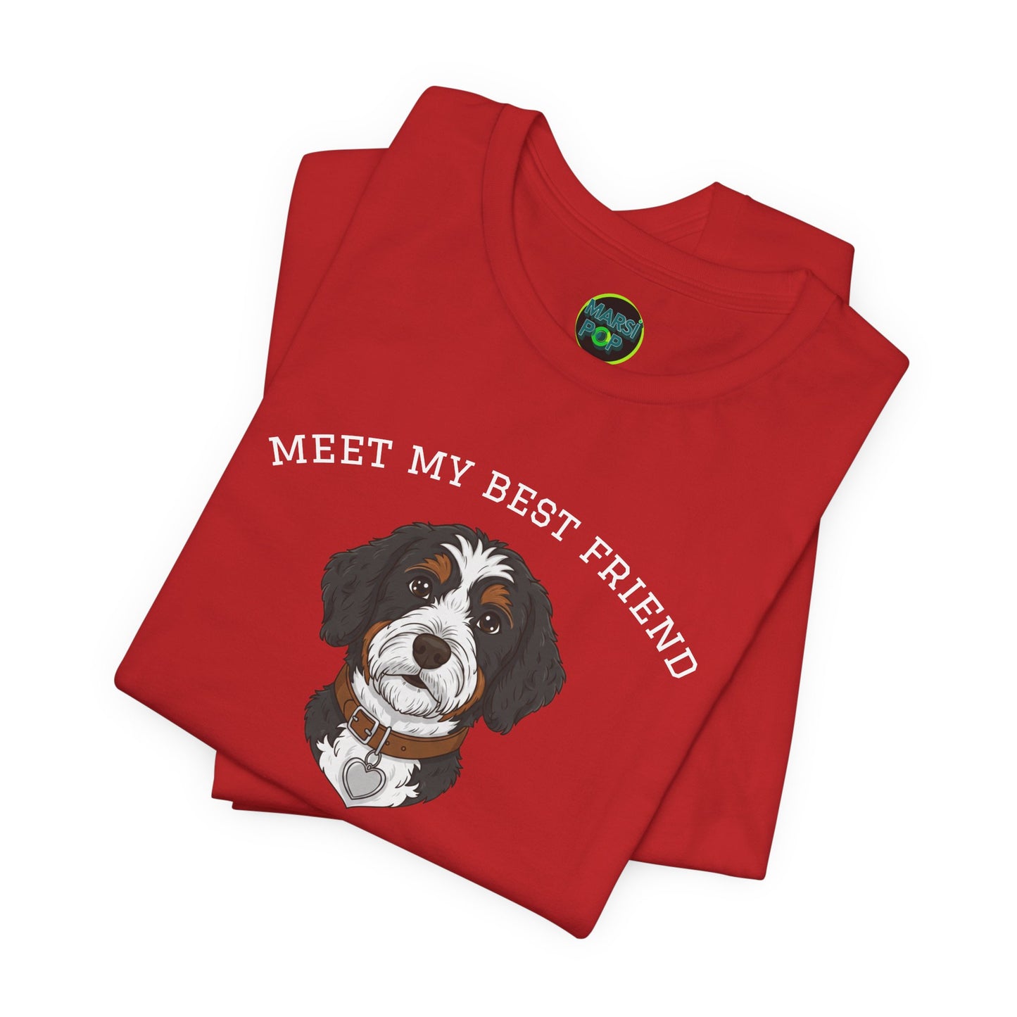 Bernadoodle Personalized Dog T-Shirt
