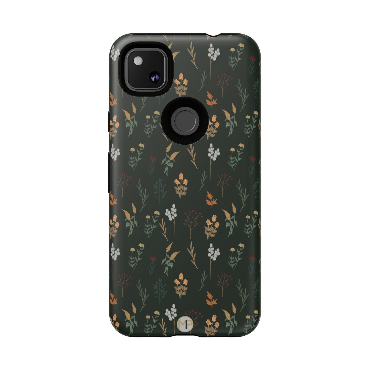 Pressed Floral Tough Phone Case - Durable Design for Nature Lovers