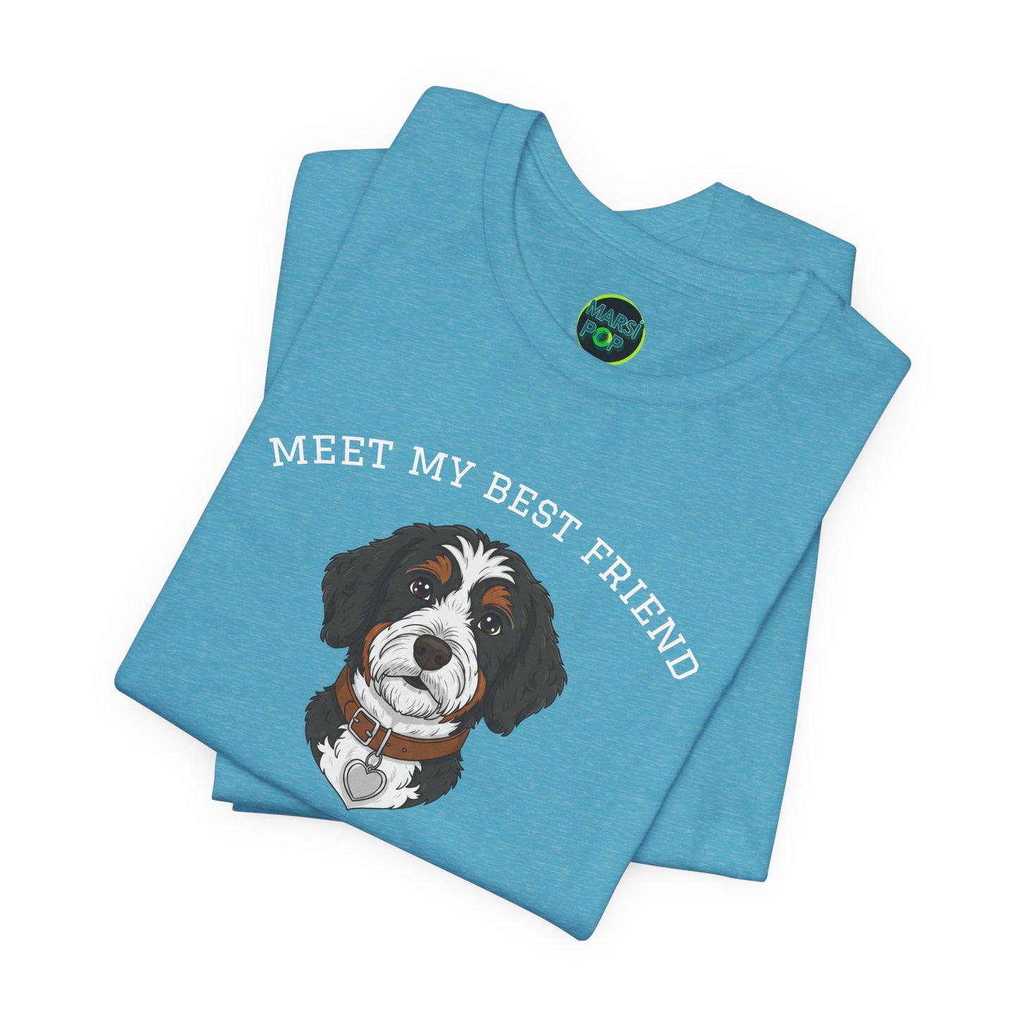Bernadoodle Personalized Dog T-Shirt
